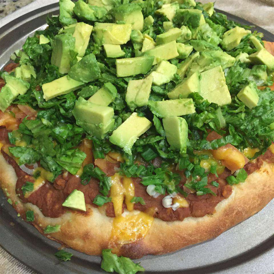 Пряная мексиканская пицца