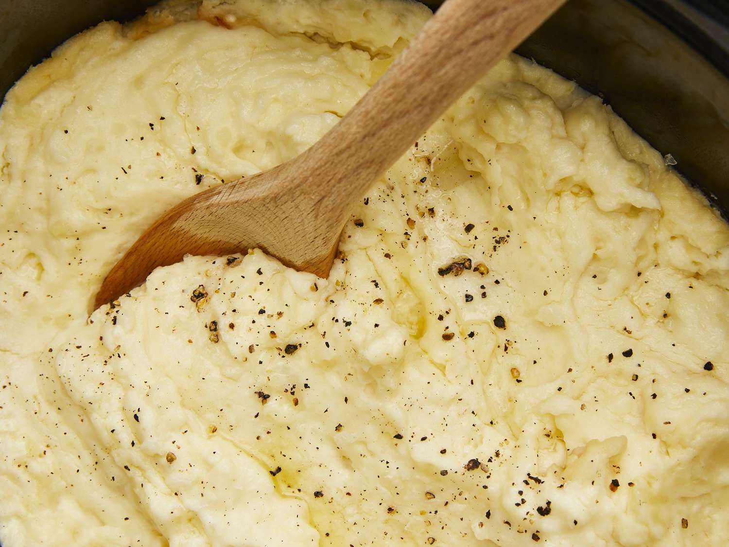 Картофельное пюре с медленным плитом