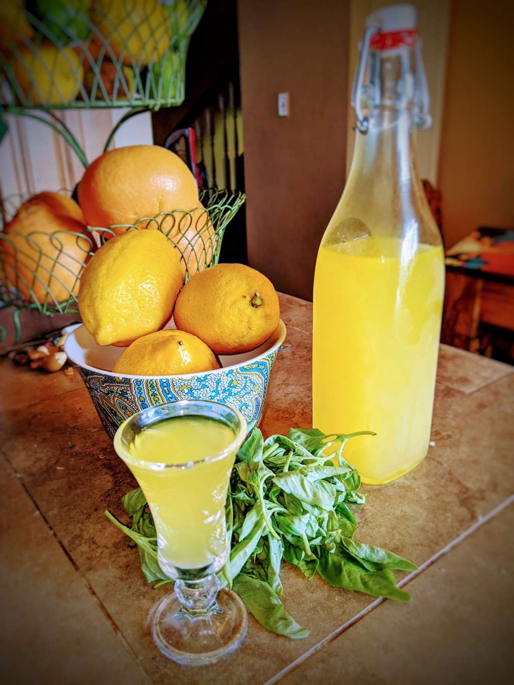 Домашний лимончелло