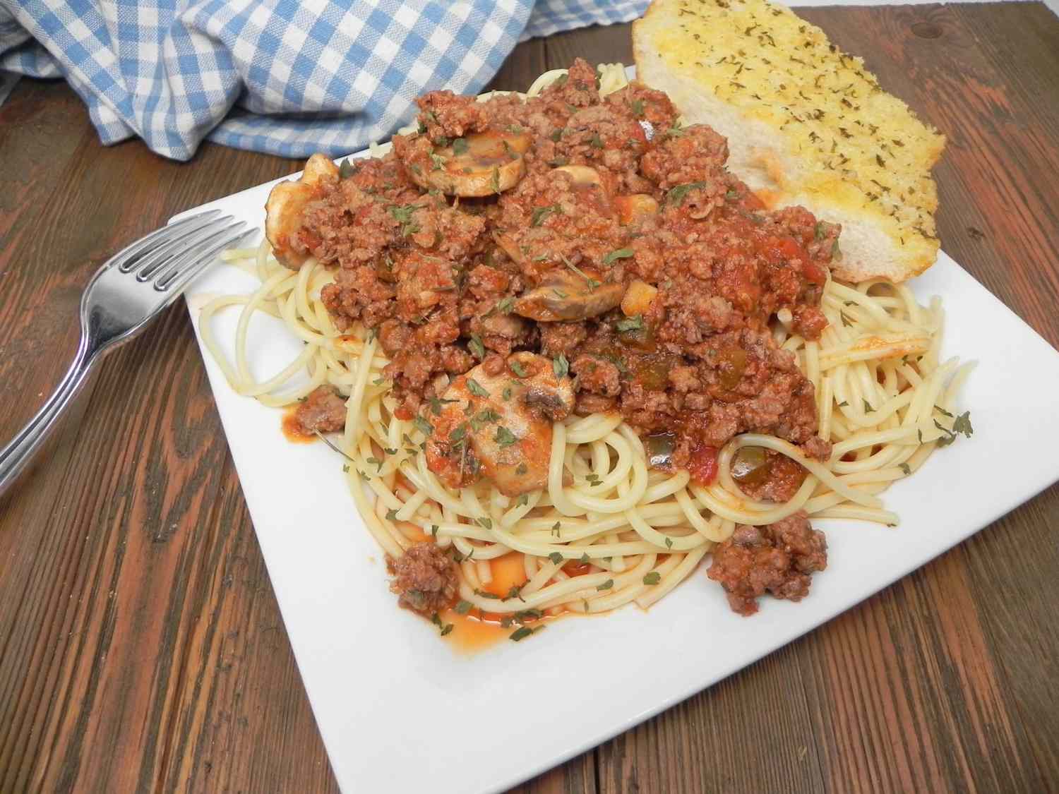 Особый соус для спагетти
