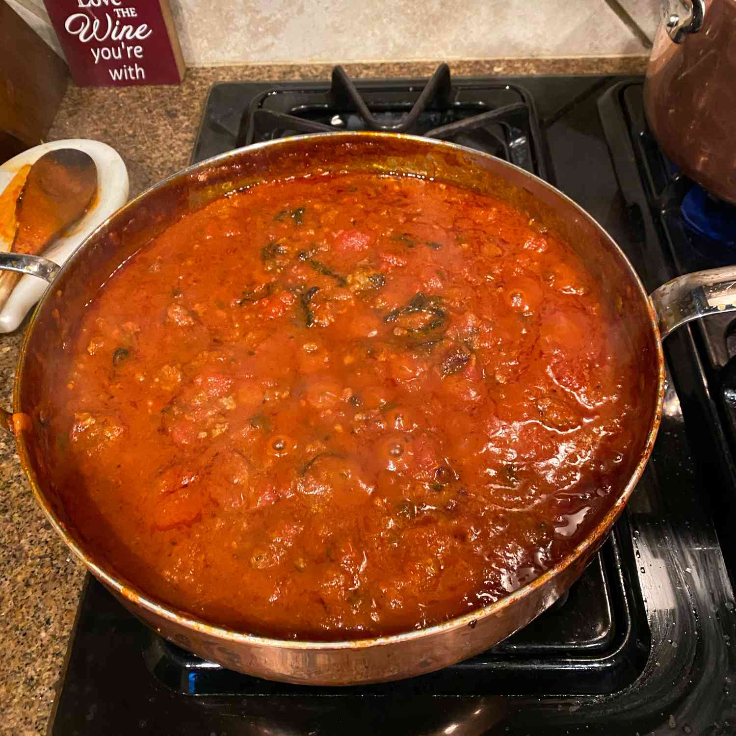 Домашний итальянский красный соус
